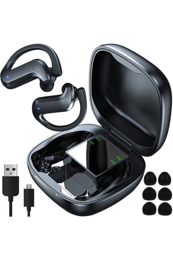 5.0 bezvadu austiņas ar power bank 22592