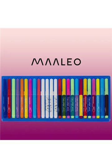 Marker set - 25 pcs Maaleo 23201