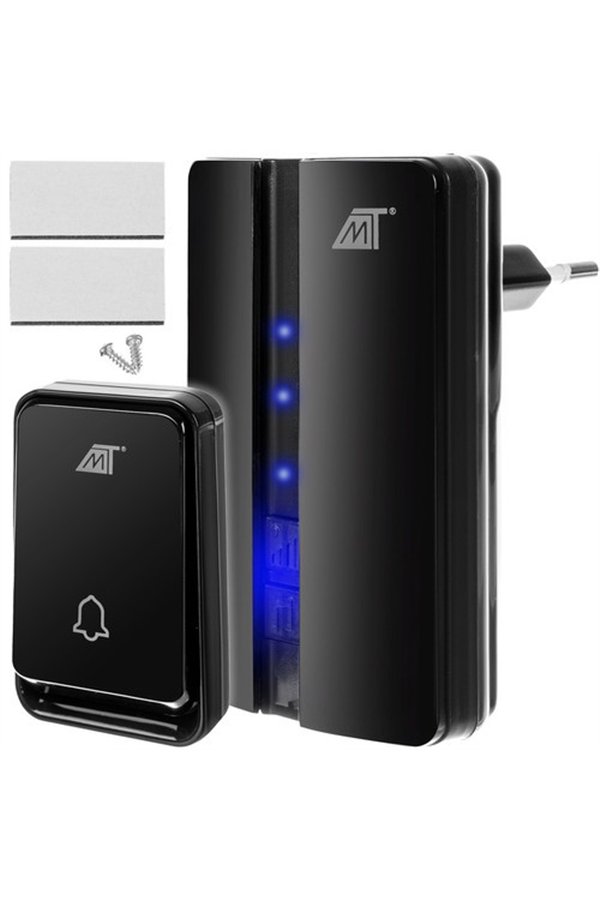 Wireless doorbell black Malatec 23371