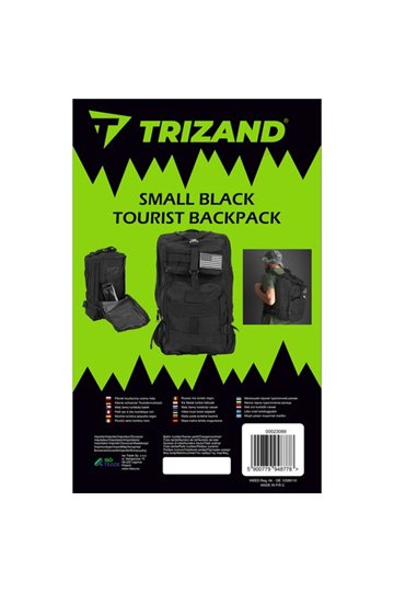 Small black hiking backpack 23089