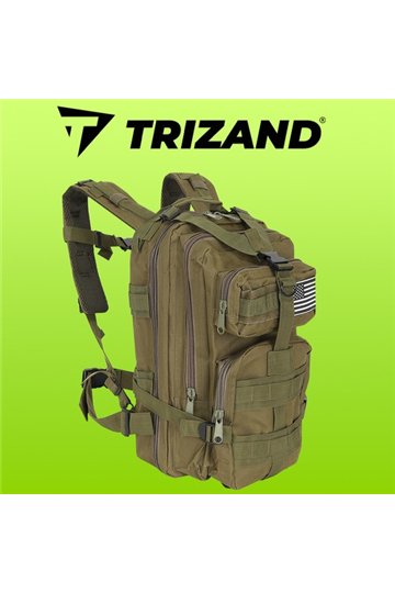 Small green hiking backpack 23243