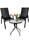 Balcony furniture set - table + 2 chairs 23461