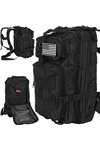 Military backpack black small