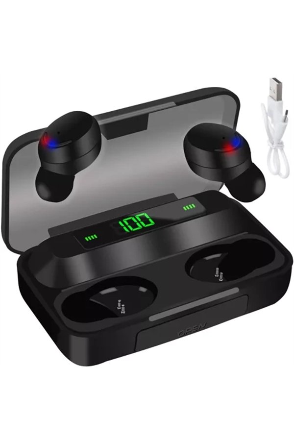 Bezvadu austiņas ar lādētāju 23533