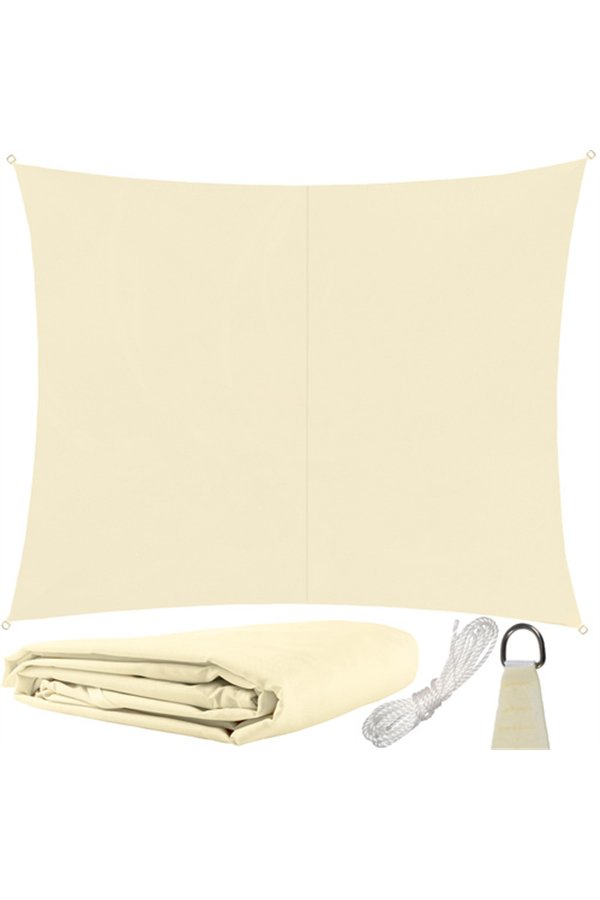 Aurinkosuojapurje 3x2m - beige Gardlov 23163