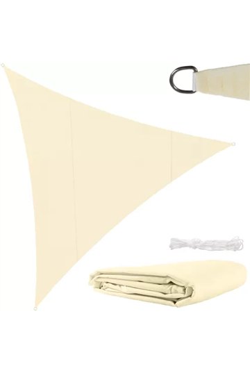 Тент солнцезащитный 4x4x4 бежевый Gardlov 23142