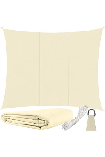 Тент-парус 4x3м - бежевый Gardlov 23144