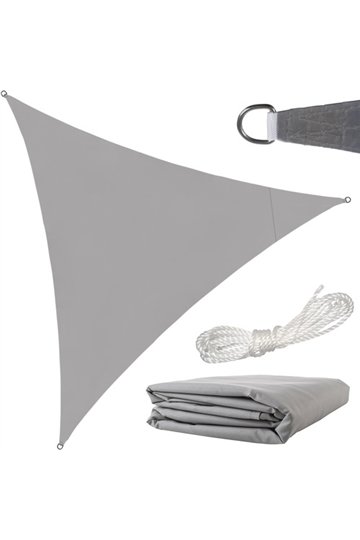 Тент от солнца 3x3x3м серый Gardlov 23147