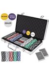 Poker - Set of 300 chips in a case HQ 23528