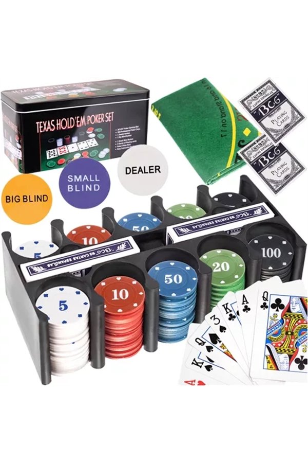 TEXAS 23539 pokerio rinkinys