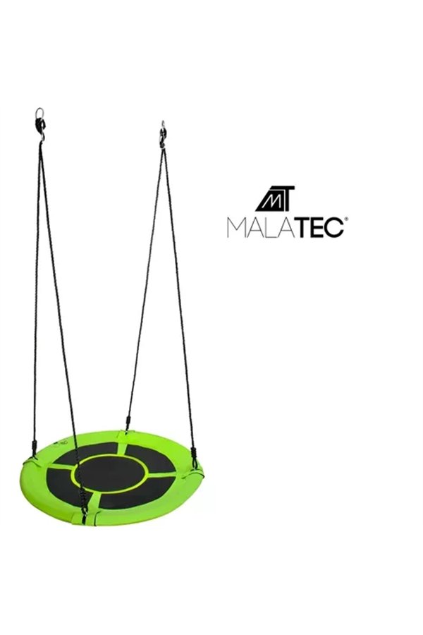 Šūpoles stārķis un ligzda 100 cm zaļas-melnas 23514