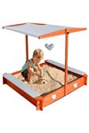 Folding sandbox with roof 24215