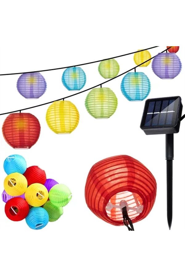 Saulės girlianda 3,5m 2V IP44 23412