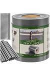 Fencing tape 19cmx35m 630g/m2 gray 23704