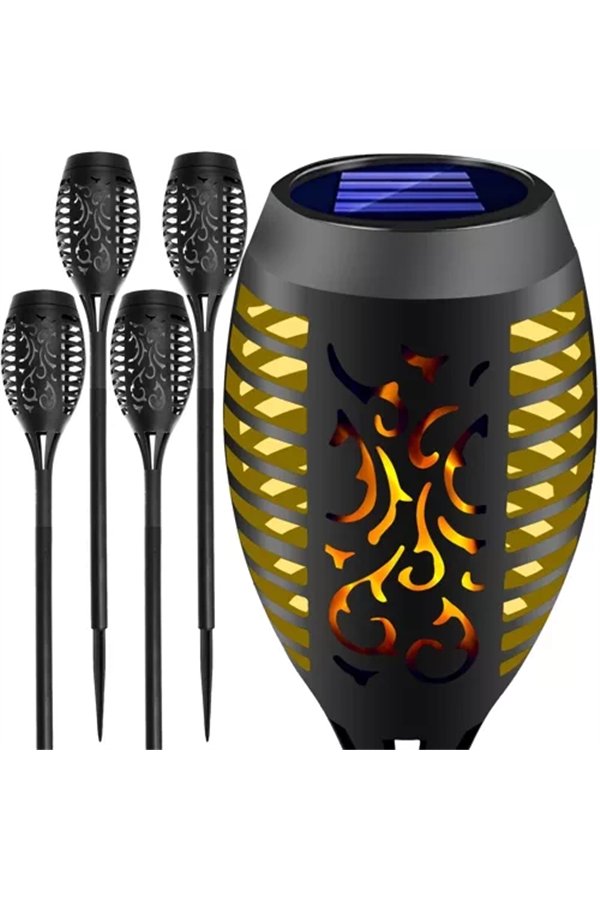 Saules dārza lampu - lukturīšu komplekts (4 gab.) 23560