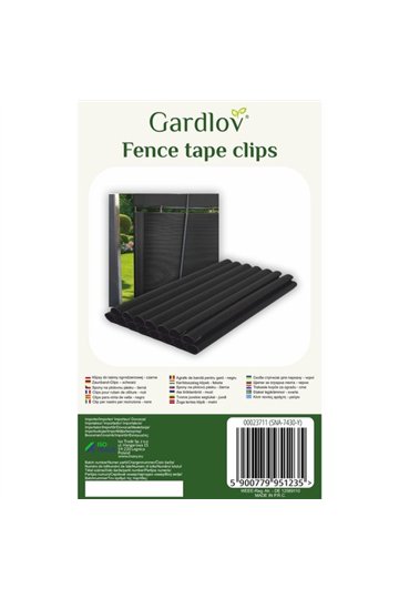 Fence Tape Clips - Black 23711