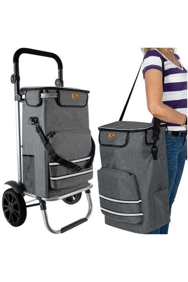 Malatec foldable transport trolley