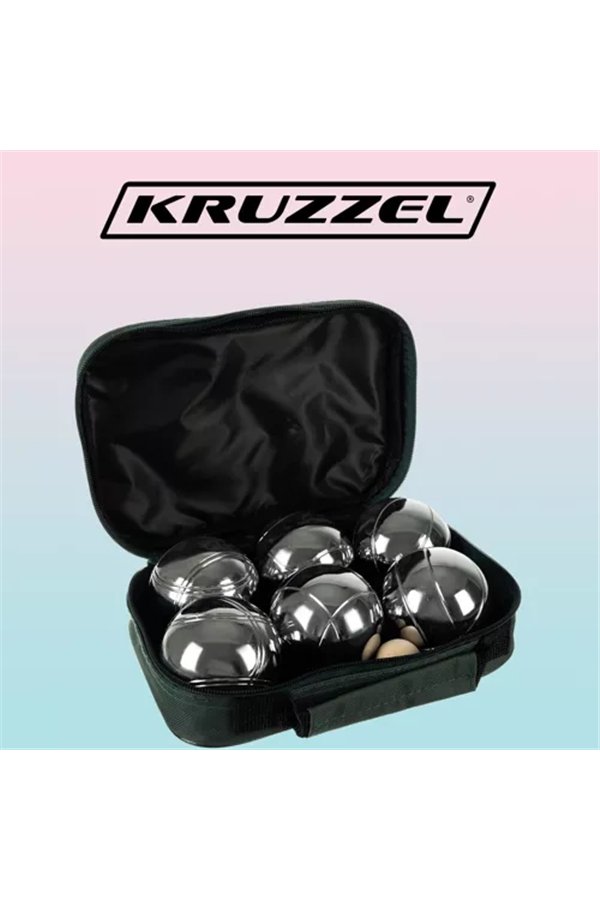 Petanki 6 bumbiņas + vāks 23440