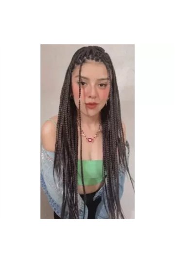 Synthetic hair braids brown Soulima 23567