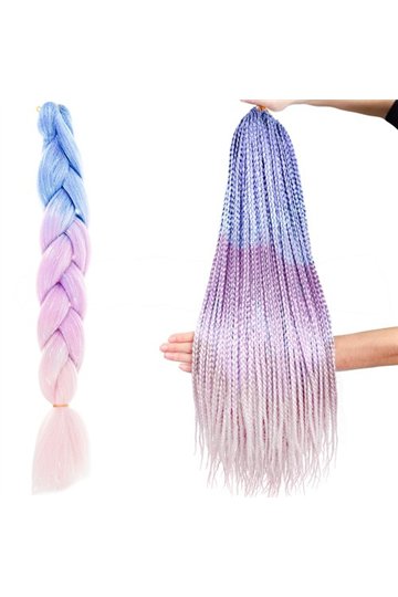 Synthetic hair ombre braids Soulima 23577
