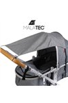 Saules pārsegs Malatec 23975 ratiņiem