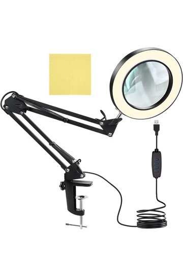 Magnifying glass - black Izoxis 23893
