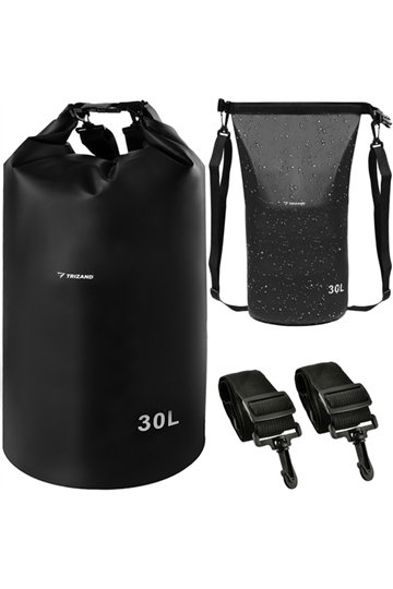 Waterproof bag 30L black 23568