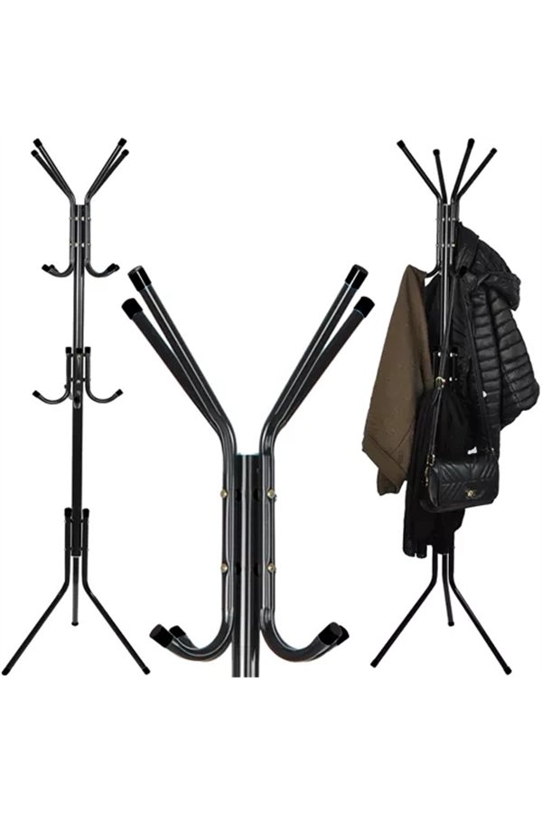 Standing hanger 170cm - black Ruhhy 23815