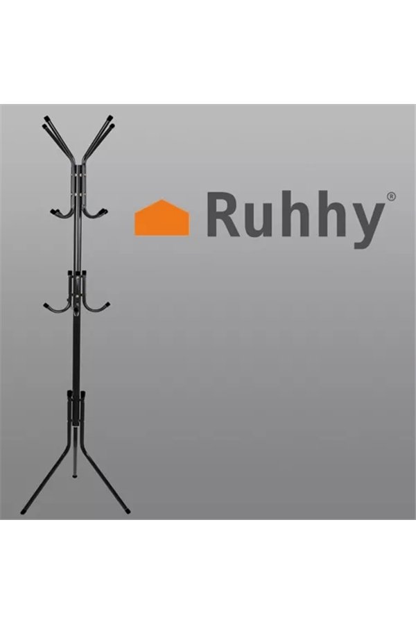 Standing hanger 170cm - black Ruhhy 23815
