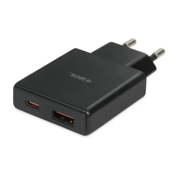 Seinalaadija Ibox ILUC43B Must 30 W (1 Ühikut)