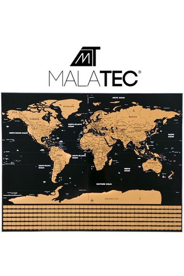 Pasaules karte - momentloterijas biļešu karte ar karogiem + aksesuāri 23442