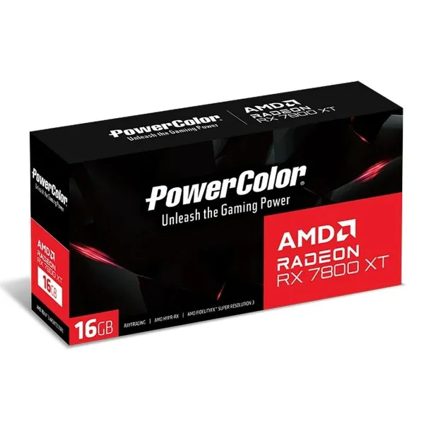 Grafikas Karte Powercolor RX7800XT 16G-P AMD RADEON RX 7800 XT 16 GB GDDR6
