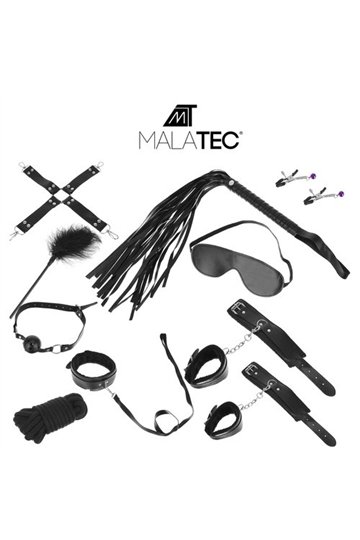 Erotic accessories - set - black 23431