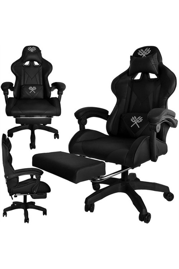 Игровое кресло - Данмун черный 24243