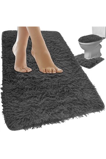 Bath mat - set - gray Ruhhy 24353