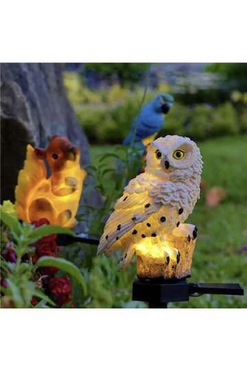 Saules dārza lampa - pūce Gardlov 23847