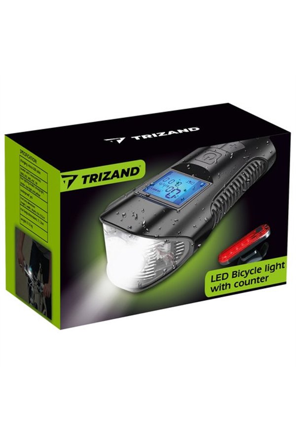LED Bike Light with Counter 23680