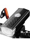 USB LED Bike Light + Rear Light 23679