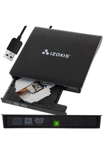 External drive + CD burner Izoxis 24351
