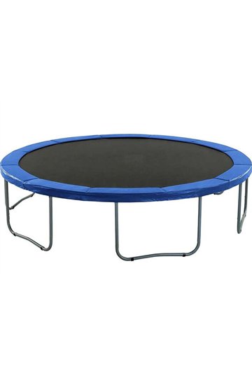 Atsperu pārsegs 244 cm batutam - zils