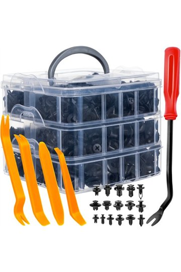 Set of car clips + puller Xtrobb 24297