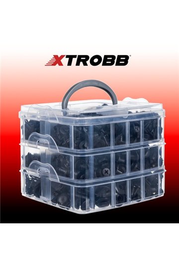 Set of car clips + puller Xtrobb 24297