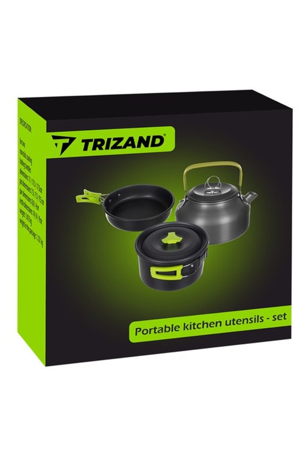 Tourist tableware Trizand 23667 18 pcs.