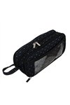 Triple foldable pencil case - black Maaleo 24511