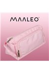 Double extendable pencil case - pink Maaleo 24519
