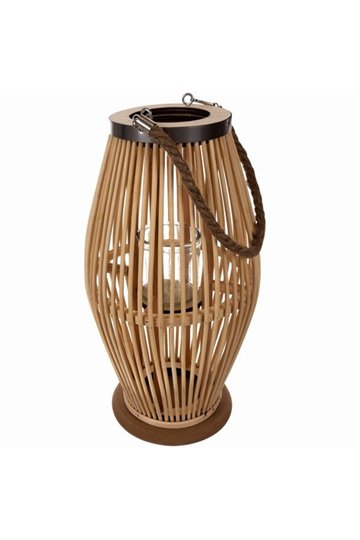 Bamboo rattan lantern Gardlov 24282