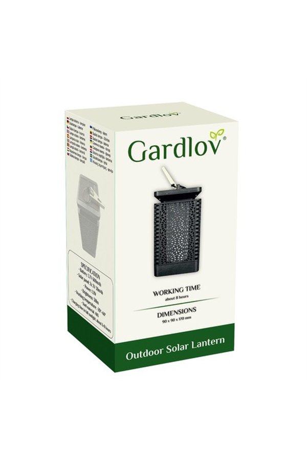 Solar lamp - Gardlov 24404 lantern