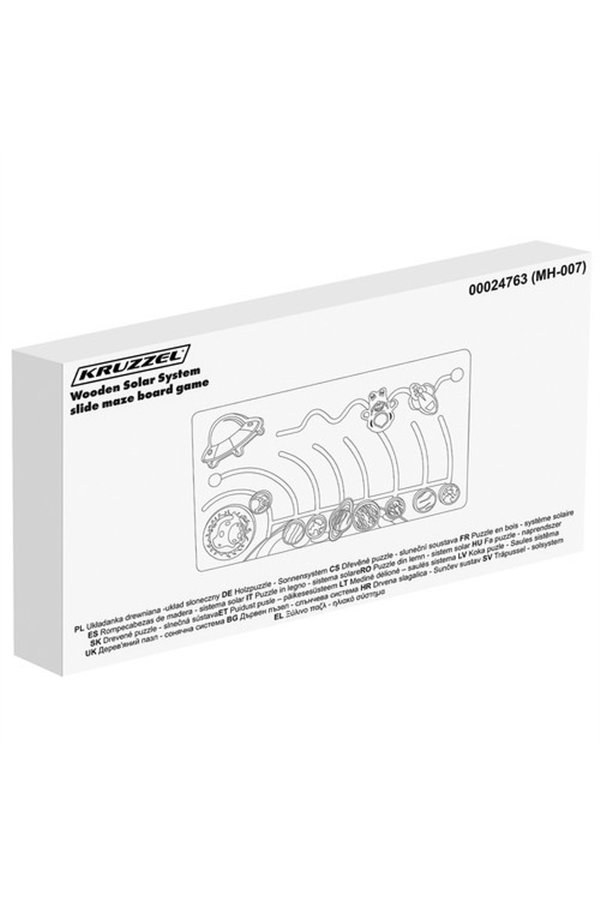 Puinen palapeli - aurinkokunta Kruzzel 24763