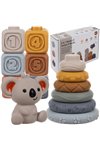 Soft sensory blocks - 13 pcs Kruzzel 24812