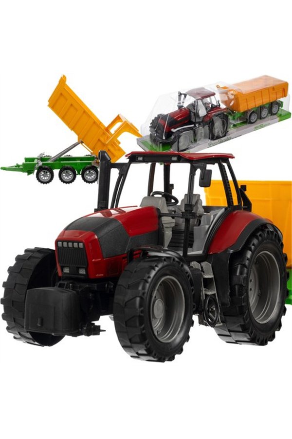 Farm - tractor with trailer 24711